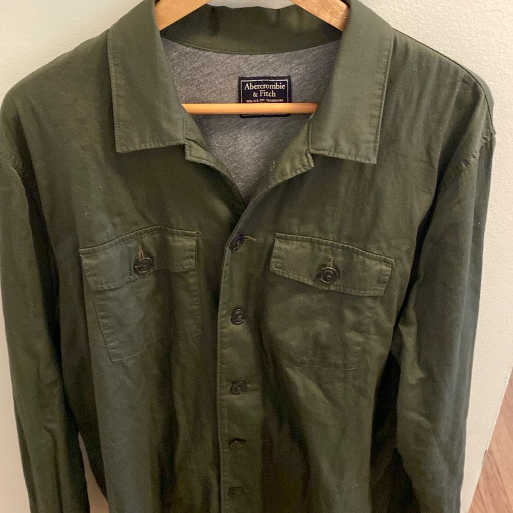 Abercrombie and Fitch Button up Lined Shirt